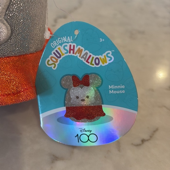 Squishmallow 5" Disney Limited Edition 100th Anniversary Minnie Mouse NWT - Picture 3 of 3